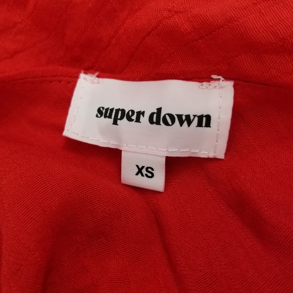 NWT Superdown Kia Ruffle Jumpsuit Size XS - Picture 5 of 5